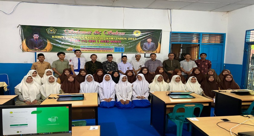 MAN 1 ACEH BARAT SEBAGAI TUAN RUMAH KOMPETISI SAINS MADRASAH ACEH BARAT TAHUN 2023
