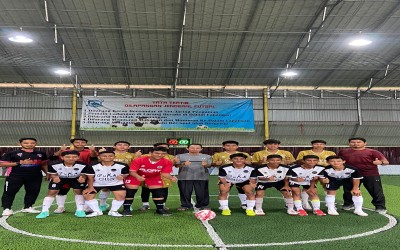 PEMBUKAAN TURNAMEN FUTSAL ANTAR KELAS PIALA KEPALA MAN 1 ACEH BARAT