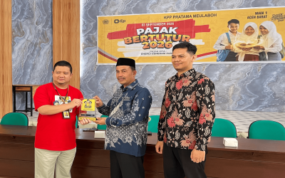KPP Pratama Meulaboh Gelar Sosialisasi “Pajak Bertutur 2026” di MAN 1 Aceh Barat